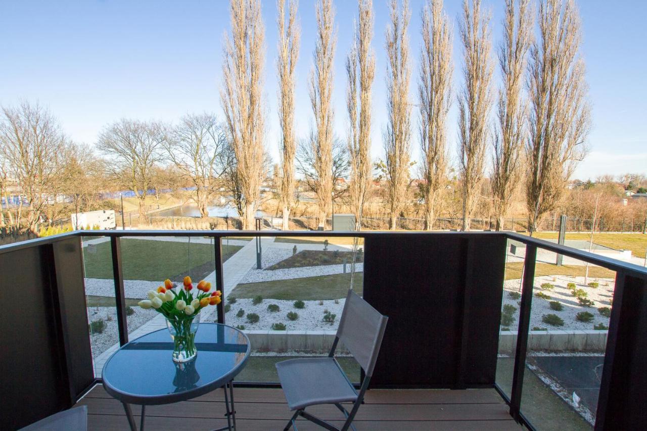 Apartment Front Park Sadowa With Parking By Noclegi Renters Gdansk Bagian luar foto