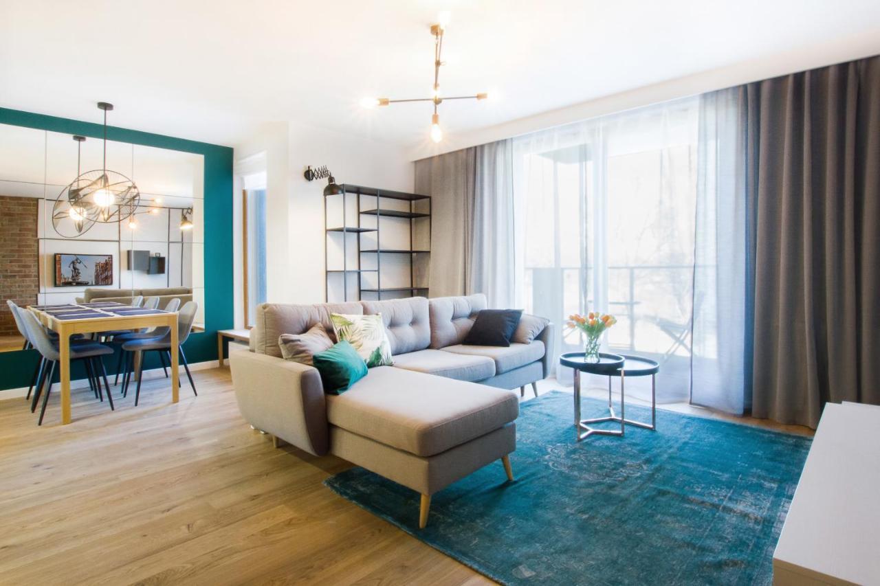 Apartment Front Park Sadowa With Parking By Noclegi Renters Gdansk Bagian luar foto